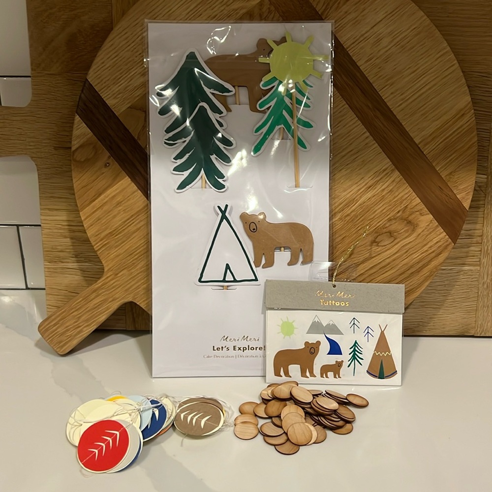 Meri Meri Woodland Animal Party Decor